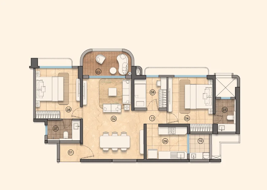  Lodha Elanza